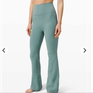 Lululemon Groove Pant Flare Super High-Rise *Nulu in Tidewater Teal